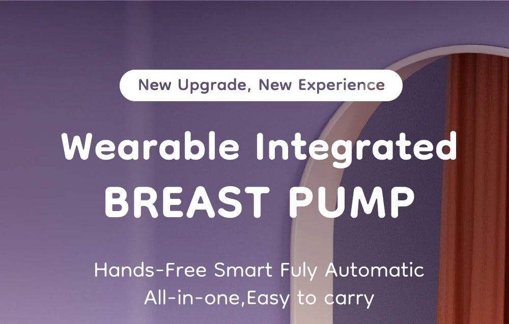 Dr.isla Wearable Electric Breast Pump 4 Modes 36 Suction Levels Hands Free Breast Pumps Milk Collector with 19/24mm Flange