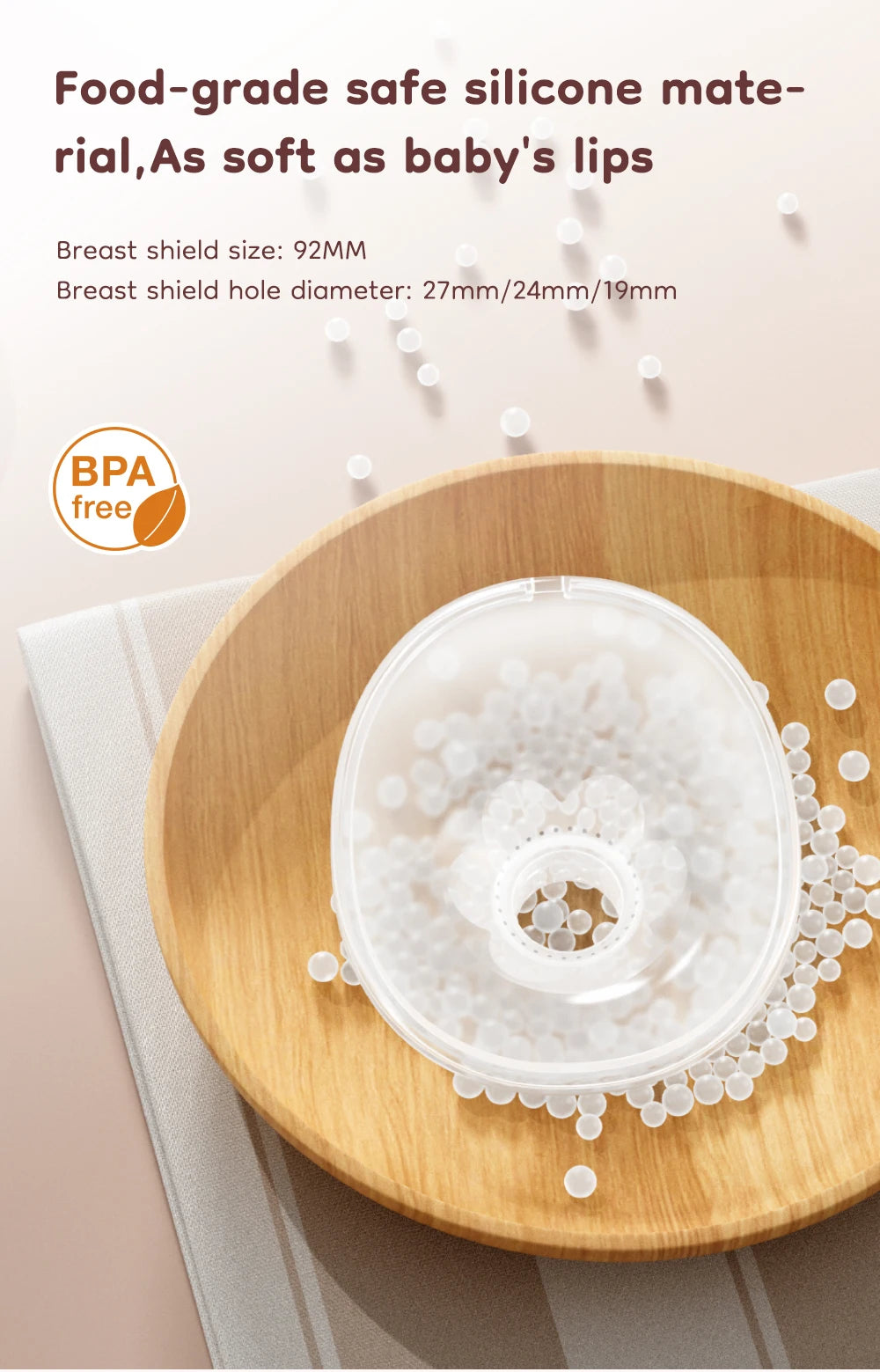 Dr.isla Wearable Electric Breast Pump 4 Modes 36 Suction Levels Hands Free Breast Pumps Milk Collector with 19/24mm Flange