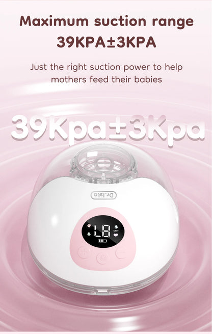 Dr.isla Wearable Electric Breast Pump 4 Modes 36 Suction Levels Hands Free Breast Pumps Milk Collector with 19/24mm Flange